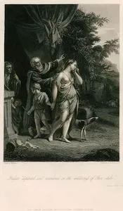 Hagar Departed And Wandered In The Wilderness Of Beer Sheba, Genesis XXI. 14.