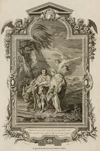 When He Arose He Took The Young Child And His Mother By Night & Departed Into Egypt, Matt. Ch. 2. V. 14.