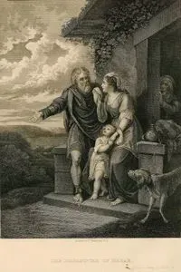 The Departure Of Hagar, Genesis Chap. 21 Ver. 9-15