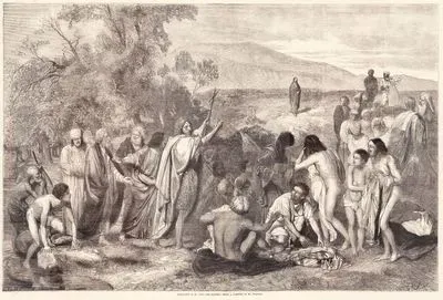 Preaching Of St.john The Baptist