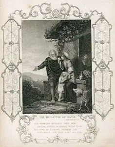 The Departure Of Hagar, Gen. Ch. 21. V. 14.-The Weak and Helpless Sent Away, Though Forced in Dreary 
Wilds To Go, May Find in Sorrow's Darkest Day, God's Mercy Save From Want and Woe