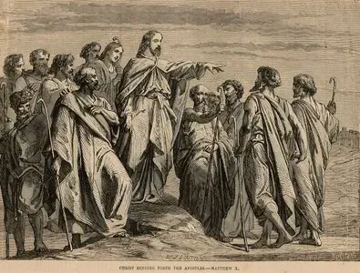 Christ Sending Forth The Apostles, S. Matthew, X.
