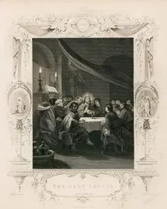 The Last Supper, Matt. Ch. XXVI. V. 26.