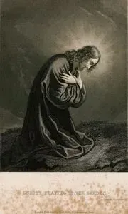 Christ Praying In The Garden, Matthew, Chap. 26. 42.