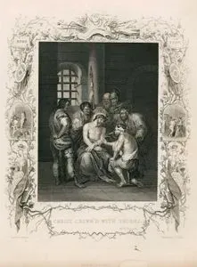 Christ Crown'd With Thorns, Matt, Ch. 27. V. 29.