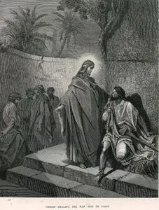 Christ Healing The Man Sick Of Palsy