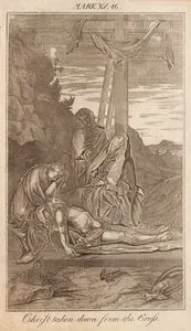 Christ Taken Down From The Cross, Mark XV. 46.