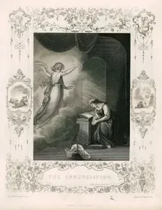 The Annunciation, Luke, Chap. 1. Vs. 27-30.