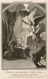 Behold The Hand Maid Of The Lord Be It Unto Me According To Thy Word, Luke 1. Verse.38.
