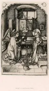 The Annunciation to Virgin Mary (The Virgin Mary Visited by the Angel Gabriel)