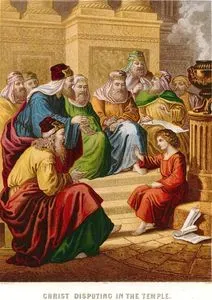 Christ Disputing In The Temple