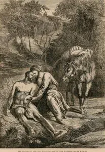 The Samaritan And The Wounded Man At The Wayside, S.Luke, X. 30.-35.