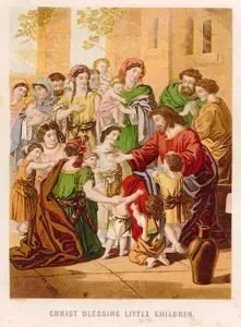 Christ Blessing Little Children