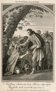 And Jesus Said Unto Him Recieve Thy Sight, Thy Faith Hath Saved The, Luke 18. Verse 42