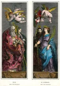 Elias From The Crucifixion - St.Catherine From The Crucifixion