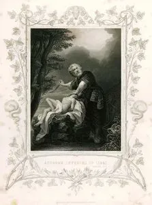 Abraham Offering Up Isaac, Genesis, XXII. II.