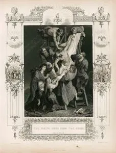 The Taking Down From The Cross, Luke, Ch. XXIII. V.53.