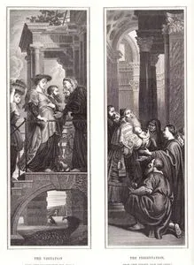 The Visitation From The Descent From Cross - The Presentation From The Descent From Cross