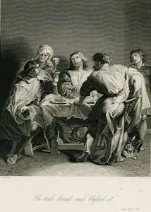 He Took Bread And Blessed It, Luke, XXIV. 30.