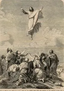 And It Came To Pass, While He Blessed Them, He Was Parted From Them And Carried Up Into Heaven, S.Luke, XXIV. 51