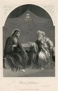 Christ & Nicodemus, St.John CH. 3. V. VII