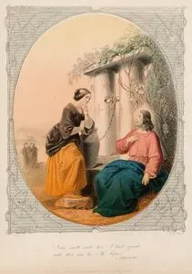 Jesus Saith Unto Her, I That Speak Unto Thee Am He(The Messias), John, 4 Ch. 26 V.