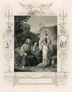 Christ And The Woman Of Samaria