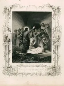 The Raising Of Lazarus, John, Ch.11. V. 44.