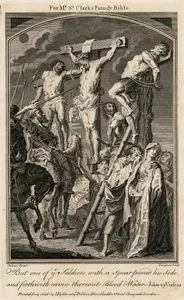 But One Of Ye With A Spear Pierced His Side And Forthwith Came Thereout Blood Water, John 19. Verse 34