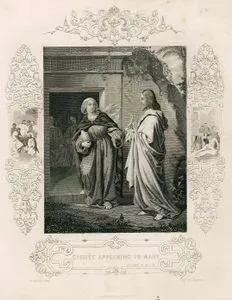 Christ Appearing To Mary, St.John, Ch. 20. V. 14.