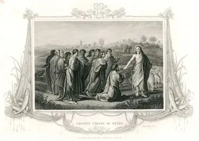 Christ Charge To Peter, John, XXI. 15.-17.