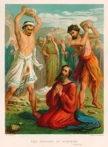 The Stoning Of Stephen, Acts VII.