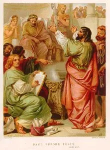 Paul Before Felix, Acts XXIV.
