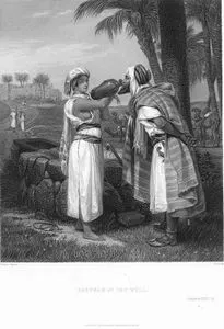 Rebekah At The Well, Genesis, XXIV. 18.