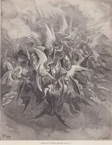 There Was War in Heaven, Rev.XII.7.