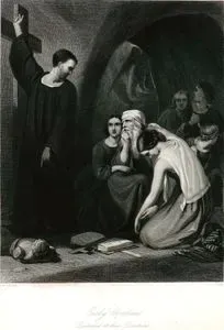 Early Christians, Disturbed At Their Devotions