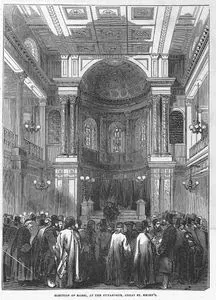 Election Of Rabbi, at The Synagogue, Great St. Helen's