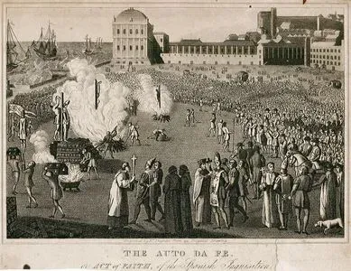 The Auto Da Fe Or Act Of Faith, Of The Spanish İnquisition