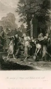 The Meeting Of Eliezer And Rebecca At The Well, Gen. XXIV. 22.