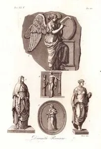 Divinita Romane, Eur. Vol V. Tav.24. (Roman Deities)