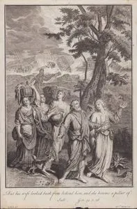 But His Wife Looked Back From Behind Him And She Became A Pillar Of Salt, Genesis.19 Verse 26.
