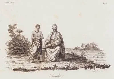 Sacerdoti, Africa Vol.III Tav 8. (Christian Priests of Abyssinia)