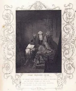 Isaac Blessing Jacob Gen.Ch.28. V.I.-Joy Swells Their Hearts For Whom is Wreathed, The Victor's Crown, But Far Above, Such Triumph is The Son's When Breathed, A Blessing Upon Filial Love