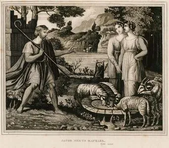 Jacob Meets Rachael, Gen. XXIX.