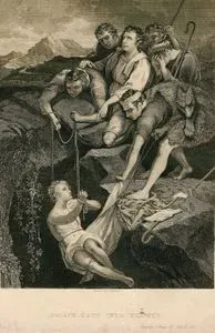 Joseph Cast Into The Pit, Genesis Chap. 37 Ver. 3-25