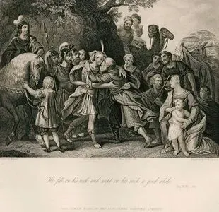 He Fell On His Neck And Wept On His Neck A Good While, Gen. XLVI. 29.