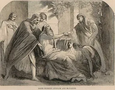 Jacob Blessing Ephraim And Manasseh