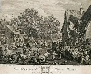 III.Fete De Village, Du Cabinet De Mgr. Le Duc De Praslin