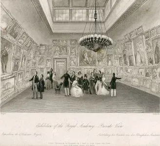 Exhibition Of The Royal Academy, Private View