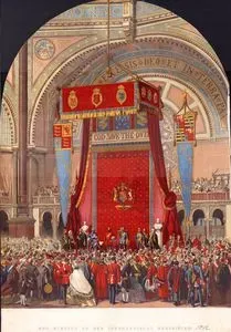 The Opening Of The international Exhibition (1862)